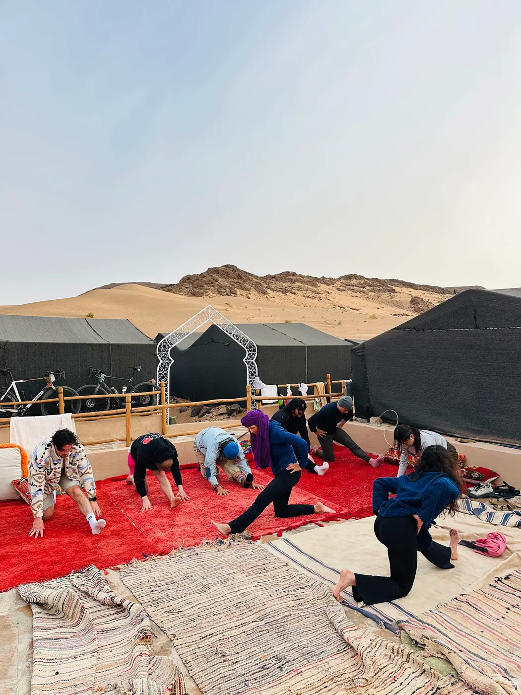 Safaa, In the dunes
